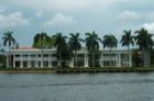 Home along Intracoastal Waterway.