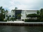 Home along Intracoastal Waterway.