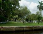 Park along Intracoastal Waterway.
