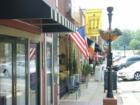 The downtown section of Acworth. Nice shops and restaurants.