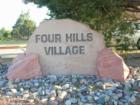 Four Hills neighborhood in SE Albuquerque. Comprised of single family homes and townhomes. The first home was built in 1957 and new homes are still being constructed. 