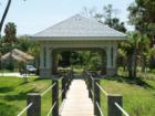 Gazebo for picnics by the intracoastal