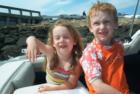 On the boat, on the cape, kids are happy and all is OK in the world