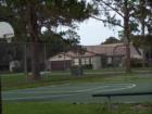 the basket ball courts at Lake Padgette Estates East