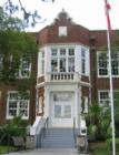 Entrance to Tarpon Springs City Hall - historic building