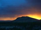 Sunset in the foothills