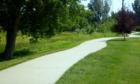 Lefthand Creek path - leads to Longmont Museum and Recreation Center as well as Kanemoto Park and Activity pool