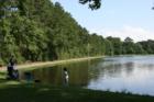 Burroughs Park has a public fishing lake.  This 7 acre lake is not a catch and release lake you get to keep what you catch with a few exceptions.