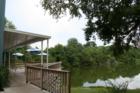 Beautiful "lake view" from the back deck of Oakfield Lanes Bowling Alley