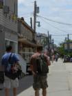 Downtown in Ocean Grove, Fire Island, New York.  No cars are allowed.  By Feng Shui Long Island, New York