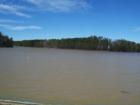 Apex Community Park, Apex, NC, has a 60 acre lake in a 160 acre park.  The walking trail around the lake is popular with walkers, joggers, and bicyclists.