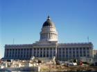Utah Capitol Building undergoing renovation, Salt Lake City