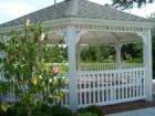 Pretty gazebo in front of Hillsborough County Public Library in Westchase