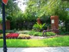 Entrance to the Vineyards, a zero lot line, gated community within Westchase