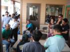 A great chess match at the shopping center brings out security for crowd control.  Just kidding.