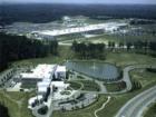 Aerial view of the Mercedes Benz plant