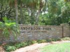 A.L. Anderson Park of Tarpon Springs on Lake Tarpon off US 19 - boat ramps and freshwater fishing