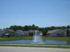 Pond and waterfall at Forest Knoll