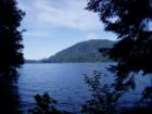 Lake view from the trail head at Lake Whatcom