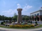 This Fountain is the landscaping centerpiece of the Shoppes at Stone Creek Village