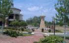 Stone Creek Village is located on the NW corner of Davis Drive and High House Road in Cary
