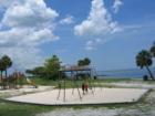 Playground on Picnic Island overlooking Tampa Bay in Tampa, FLorida