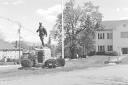 Start of Boston Marathon - Hopkinton Dough Boy...many years ago.