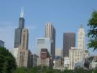View of the city from Grant Park