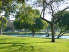 This manmade lake is stocked with fish.  Great place for junior to practice casting.