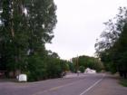 Main street going through Antimony, Utah