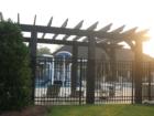 The pool and clubhouse