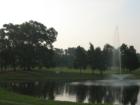 The pond and Fountain.