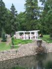 Como Park in St Paul has spacious grounds for picnics, baseball, and even weddings. A wedding was in session when I visited on a Saturday afternoon.