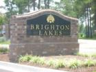 Entrance to new community of Brighton Lakes in Carolina Forest of Myrtle Beach