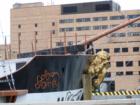 The infamous Jose Gasparilla has a pirate ship
