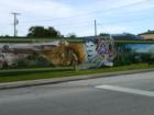 Last Glance at Mural along Interlake!