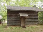 Historic building preserved in Colbert, Georgia.