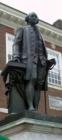 George Washington in front of Independence Hall, Philadelphia