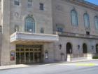 The Hershey Theatre is located at the intersection of Chocolate and Cocoa in the heart of Hershey. The entrance is one East Caracas Avenue just east of Cocoa Avenue