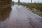 Flooding and torrential rains washed out roads in Kanabec County - October 2006.