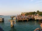 The dock at Mallory Square, what a great time a must for all visitors.