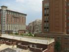 View from Carlyle Towers in Old Town Alexandria looking at under-construction Westin Hotel and Jamieson Condos