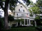 Washington was built on a swamp and was known for awful, humid summers.  People of means built homes like this as summer getaways!  The neighborhood is famous for large, gracious 18th century houses.