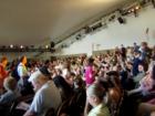 Part of the audience for The Taming of the Shrew, Bard on the Beach