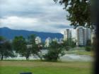 View of Vancouver from the grounds of Bard on the Beach