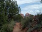 Red Rocks State Park - Sedona, A beautiful view of a distant mountain top from the Apache Fire Trail.