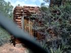 Red Rock State Park - The pump house that brought water to the House of Apache Fire from the river below.