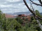 Red Rock Park - Sedona, A view of the House of Apache Fire where a portion of the master bedroom fell apart from the rest of the structure.