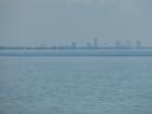 Views of Terra Ceia Bay from Palmetto with views of downtown St. Petersburg off in the distance