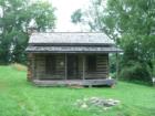 This historic cabin is close to the Town Square in Blairsville